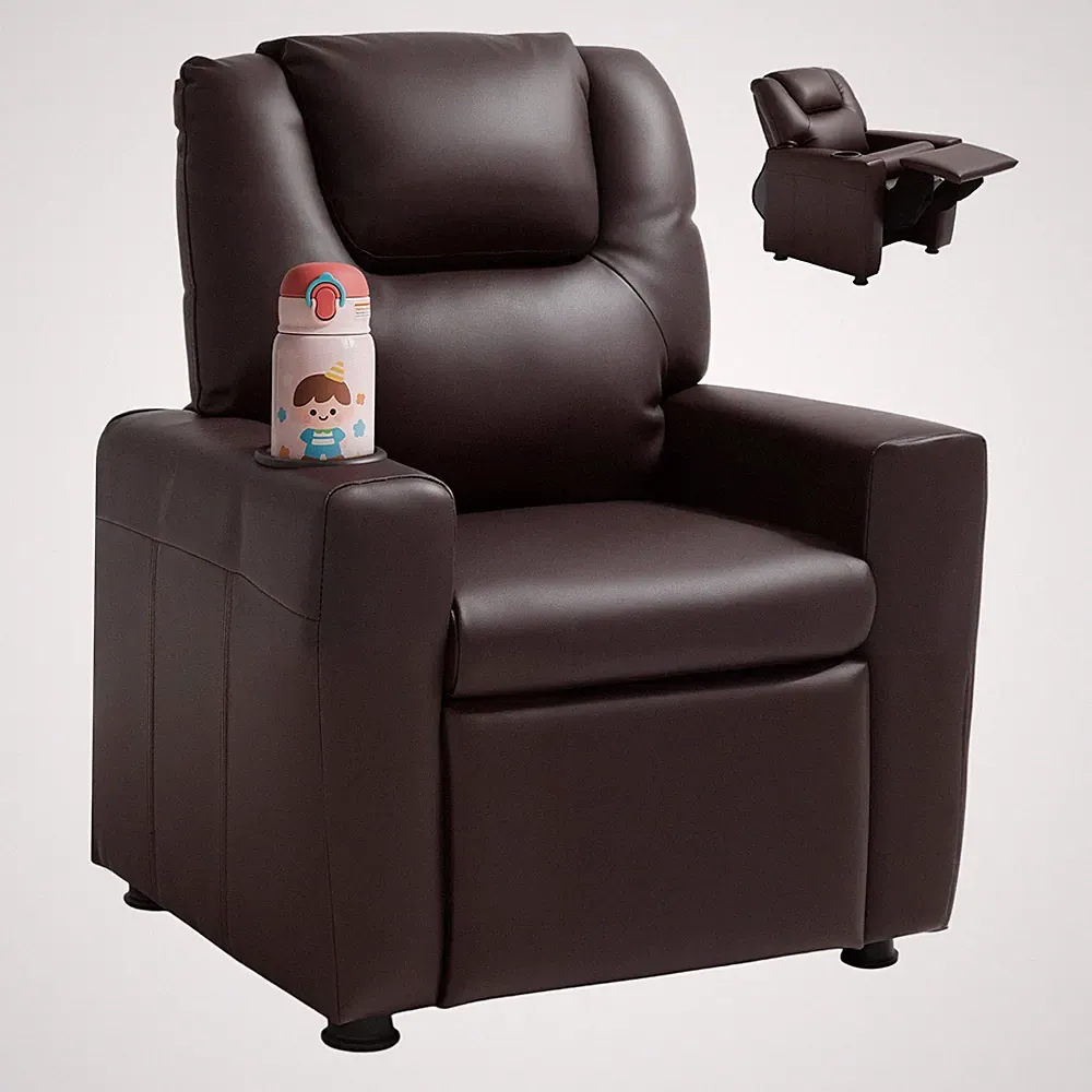 Leather Kids' Recliner